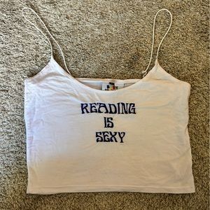 Omighty Reading Is Sexy Tank